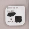 Rolex NOS balance B3186-432-G1 for Cal. 3130 | 3135 | 3136 | 3155 | 3185 | 3186