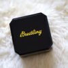 Breitling Vintage bakelite watch box including outer box2200