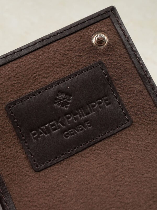 DSC03113_ergebnis_990x Patek Philippe NOS Uhren Reise Box / Service Box / Leder mit Umkarton