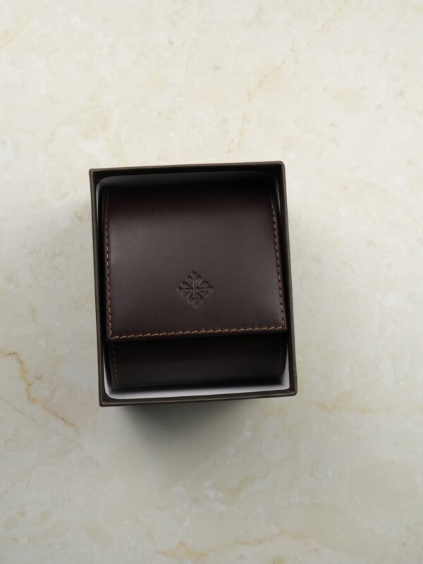 DSC03126_ergebnis_990x Patek Philippe NOS Uhren Reise Box / Service Box / Leder mit Umkarton