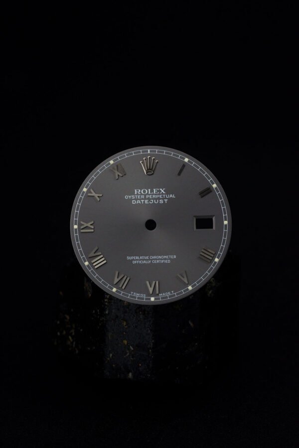 DSC03506_ergebnis_990x Rolex NOS Dial ,,Grey Roman'' for OP Datejust 16000 | 16200 | 16014 | 16234