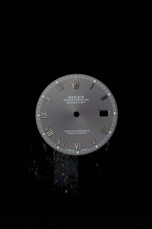 DSC03508._ergebnis_990x Rolex NOS Dial ,,Grey Roman'' for OP Datejust 16000 | 16200 | 16014 | 16234
