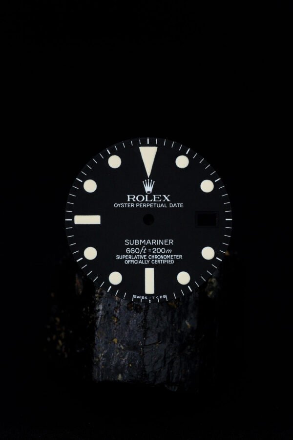 DSC04146_ergebnis_990x Rolex Service Dial for Submariner 1680 Tritium Vanille Patina