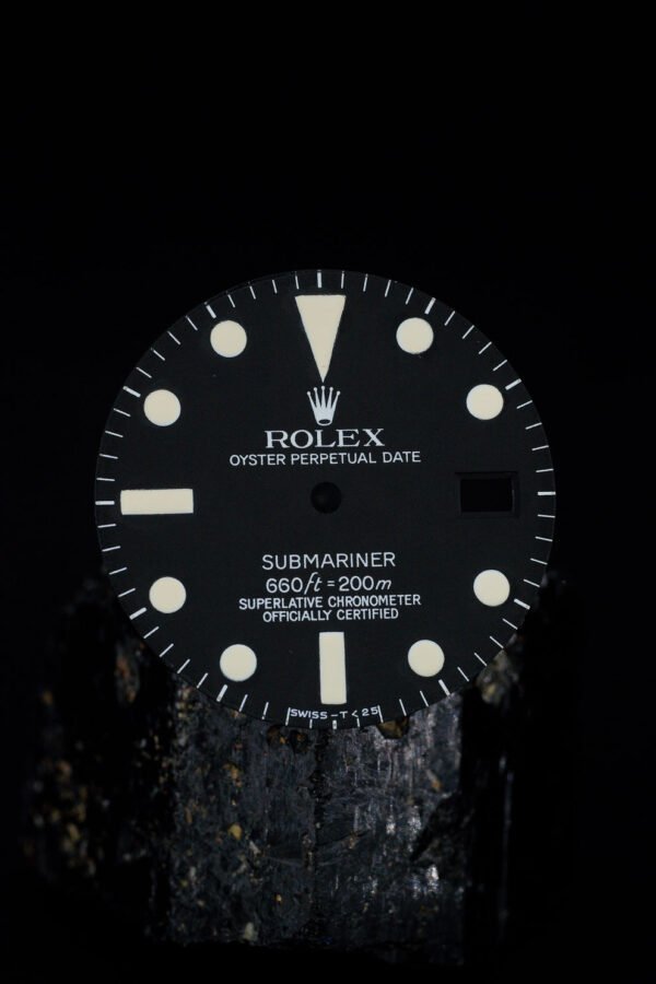 DSC04163_ergebnis_3acc538f-ac1e-42d7-91b3-c614a634e69a_990x Rolex Service Dial for Submariner 1680 Tritium Vanille Patina