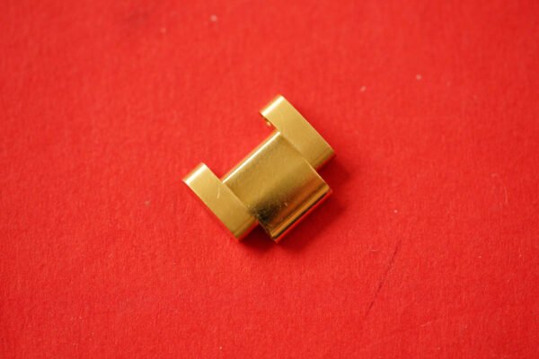 DSC04256_ergebnis_990x Rolex 18 kt yellow gold Oyster Link 15,35 mm with polished sides without screw