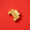 Rolex 18 kt yellow gold Oyster Link 15,35 mm with polished sides without screw