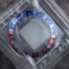 Rolex NOS Fat Font Seriph Inlay | Insert | Inlay Blue Back for GMT 1675 | 16750