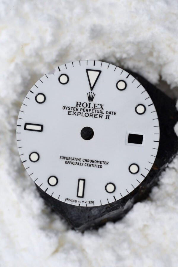 DSC04414_ergebnis_990x Rolex Polar White Dial (Grey Porcelain/ Porzellan) 16570 | 16550 Tritium