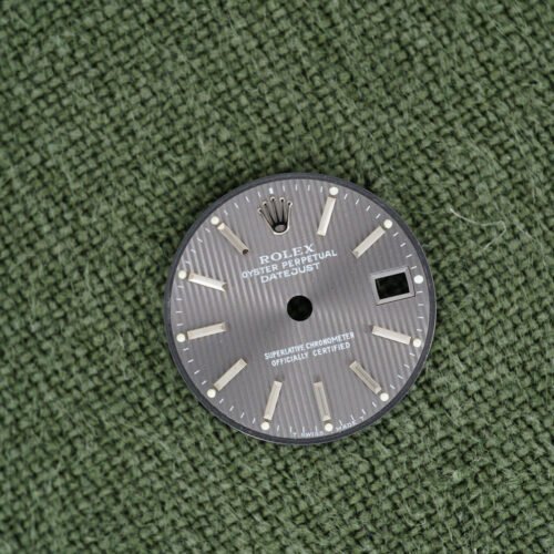 Rolex NOS "Grey Tapestry" dial gray for Lady-Datejust 6917 | 69179 | 69279 Tritium