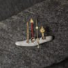 Rolex "Pumpkin" handset for GMT-Master 1675 Tritium with strong patina