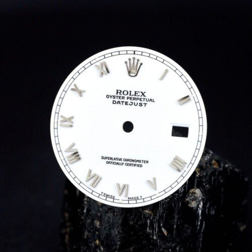 Rolex Dial ,,White Roman'' for OP Datejust 16000 | 16200 | 16014 | 16234 Tritium