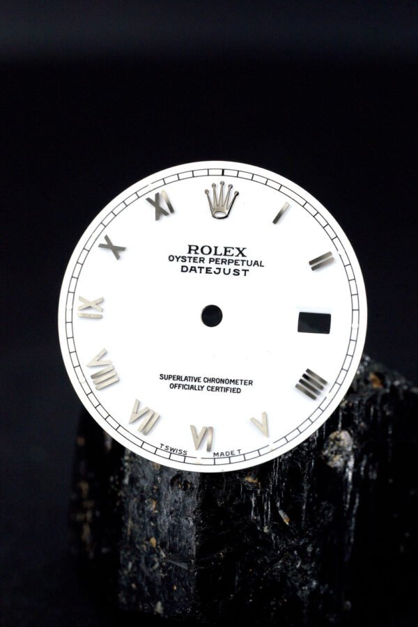 DSC06464_ergebnis_990x Rolex Dial ,,White Roman'' for OP Datejust 16000 | 16200 | 16014 | 16234 Tritium
