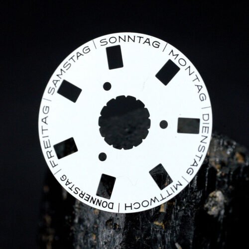 Rolex White Day & Date Disc 3155 "German" for Day-Date 18238 | 18239 | 118238 | 118239