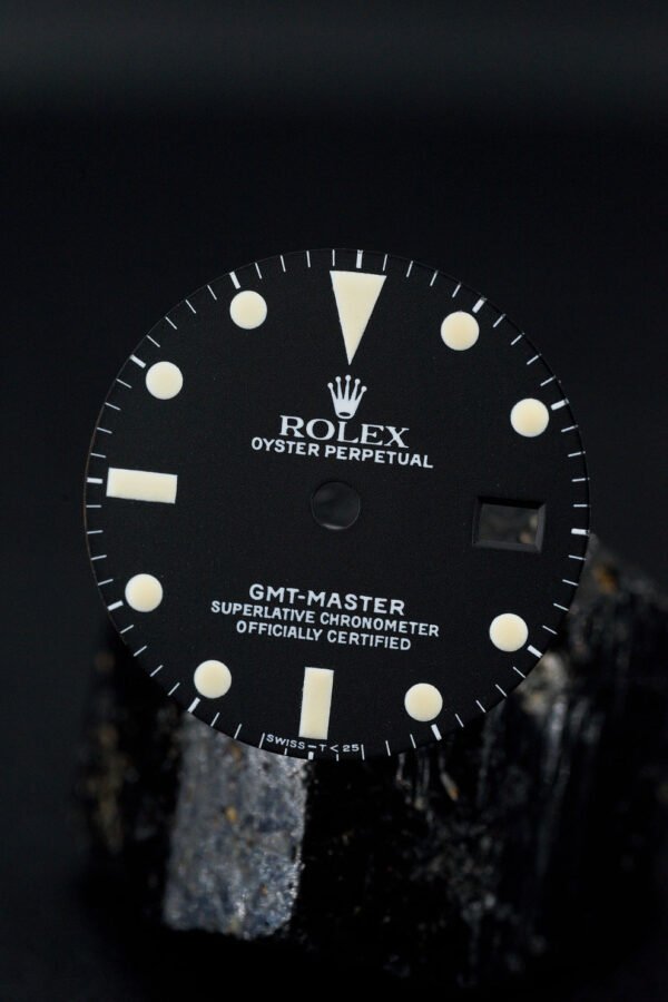 DSC06588_ergebnis_990x Rolex Dial (Matte Service Dial) for GMT 1675 Tritium