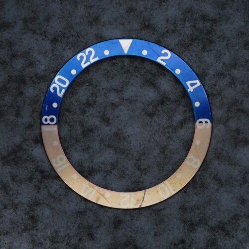 Rolex Blue Back Inlay for GMT-Master 1675 | 16750 Fat Font