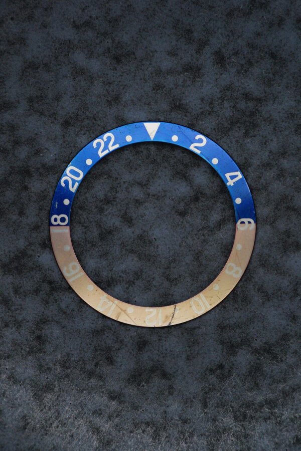 Rolex Blue Back Inlay for GMT-Master 1675 | 16750 Fat Font
