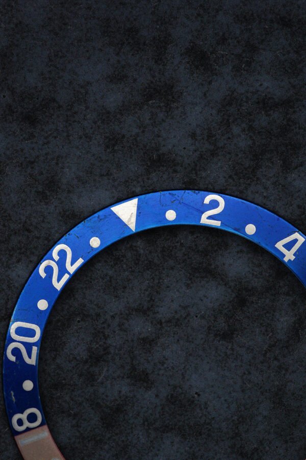 Rolex Blue Back Inlay for GMT-Master 1675 | 16750 Fat Font