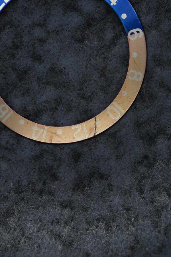 Rolex Blue Back Inlay for GMT-Master 1675 | 16750 Fat Font