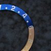 Rolex Blue Back Inlay for GMT-Master 1675 | 16750 Fat Font