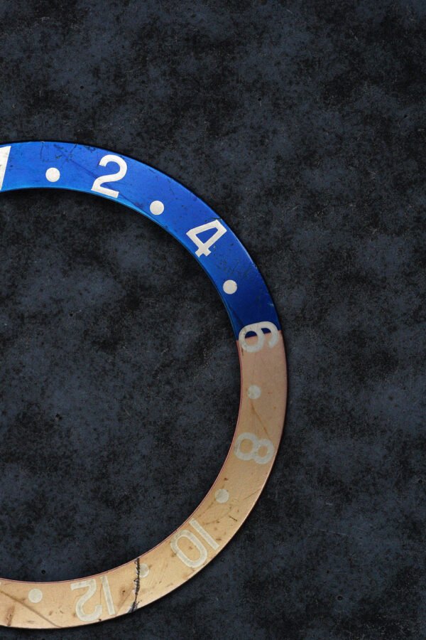 Rolex Blue Back Inlay for GMT-Master 1675 | 16750 Fat Font