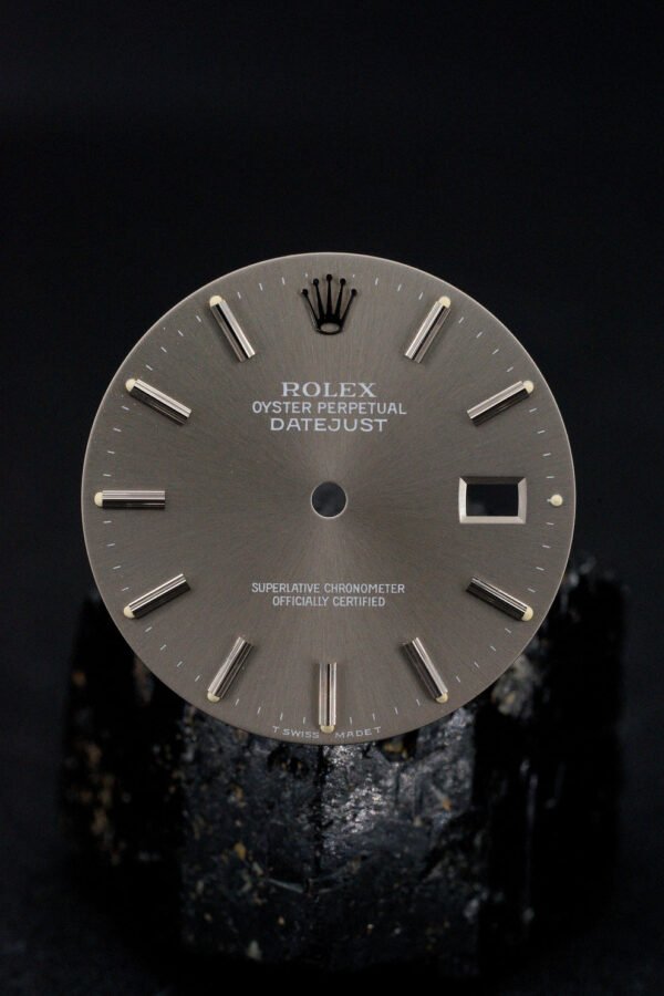 Rolex NOS „Grey Ghost" Dial grey for OP Datejust 36 mm 16234 | 16030 | 16200 Tritium