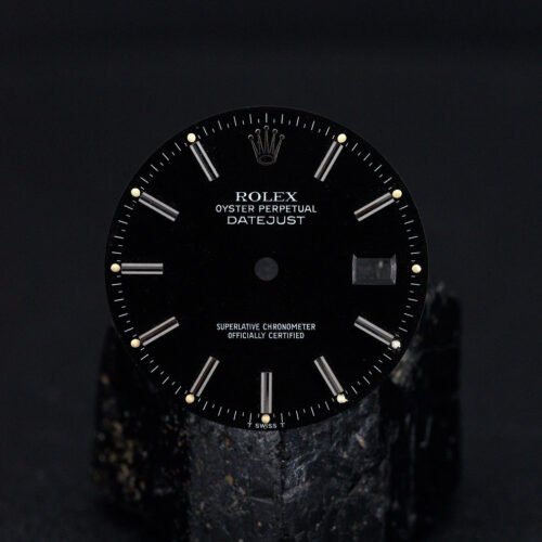 Rolex „Black Dial" Dial Black for OP Datejust 36 mm 16234 | 16030 | 16200 Tritium