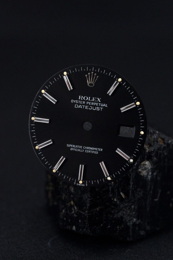 DSC06999_ergebnis_4e8f308b-0168-4b1e-9677-98c60c8dfc3b_990x Rolex „Black Dial" Dial Black for OP Datejust 36 mm 16234 | 16030 | 16200 Tritium