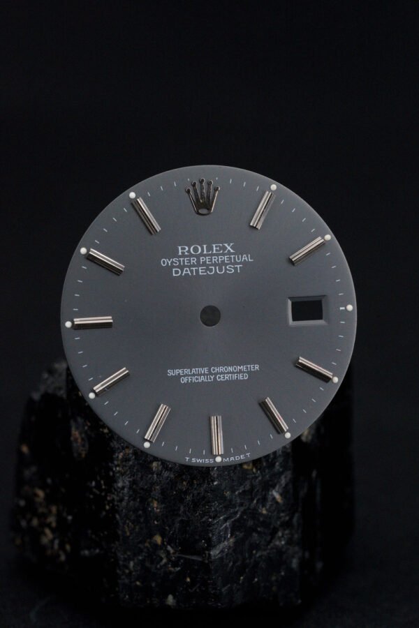 Rolex NOS „Grey Dial" Dial Grey for OP Datejust 36 mm 16234 | 16030 | 16200 Tritium