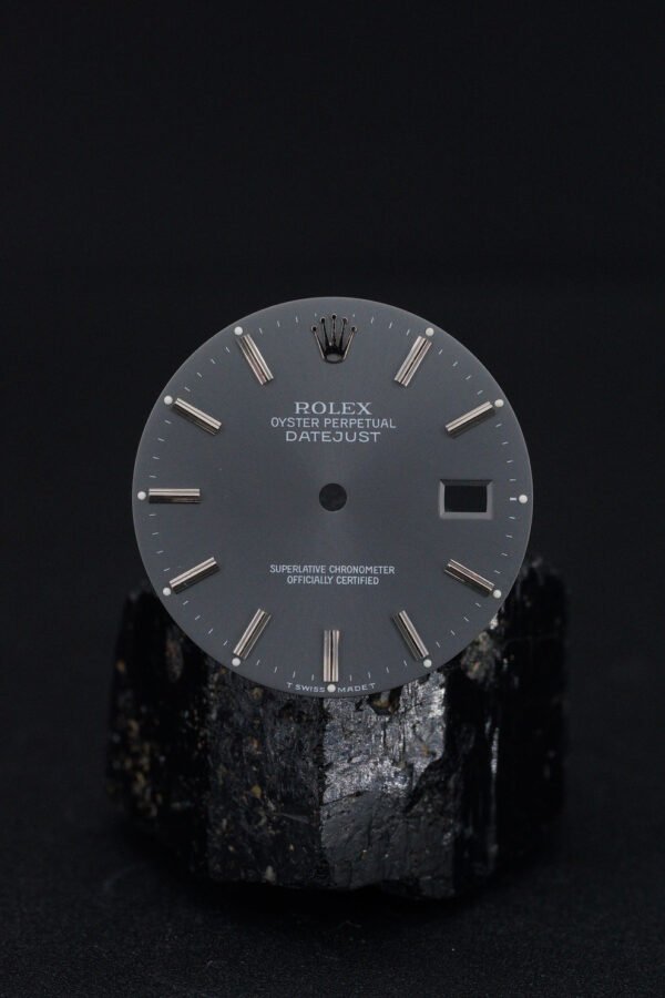 Rolex NOS „Grey Dial" Dial Grey for OP Datejust 36 mm 16234 | 16030 | 16200 Tritium