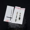 Rolex NOS "Buckley" Handset Black for Datejust 16000 | 16030 | 16014 | 17000 | 17014 | 17013 Tritium