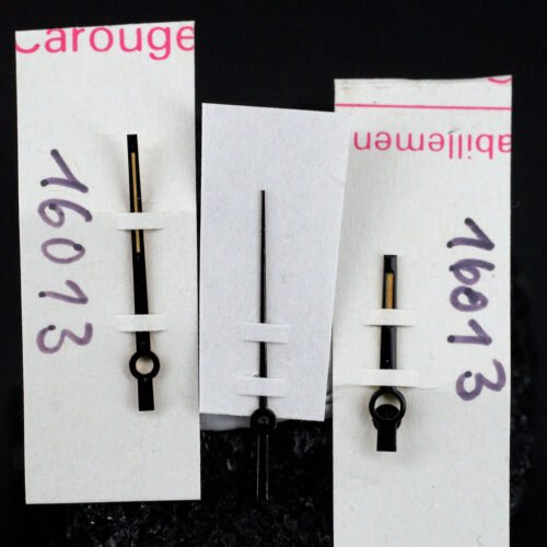 Rolex NOS "Buckley" Handset black for Datejust 16000 | 16030 | 16014 | 17000 | 17014 | 17013 Tritium