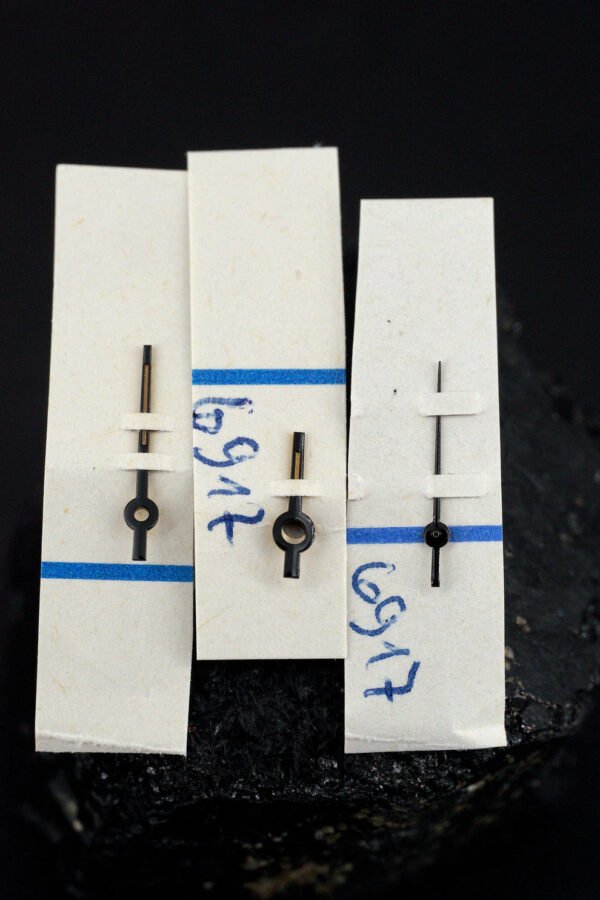 Rolex NOS "Buckley" Handset Black for Lady Datejust 6917