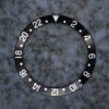 Rolex Inlay | Insert Black for GMT-Master 1675 | 16750 Plexi Models Serif