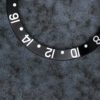 Rolex Inlay | Insert Black for GMT-Master 1675 | 16750 Plexi Models Serif