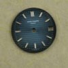 Patek Philipp sigma Zifferblatt blau ,,Blue Dial'' für Nautilus 3800 stahl & Platin Tritium