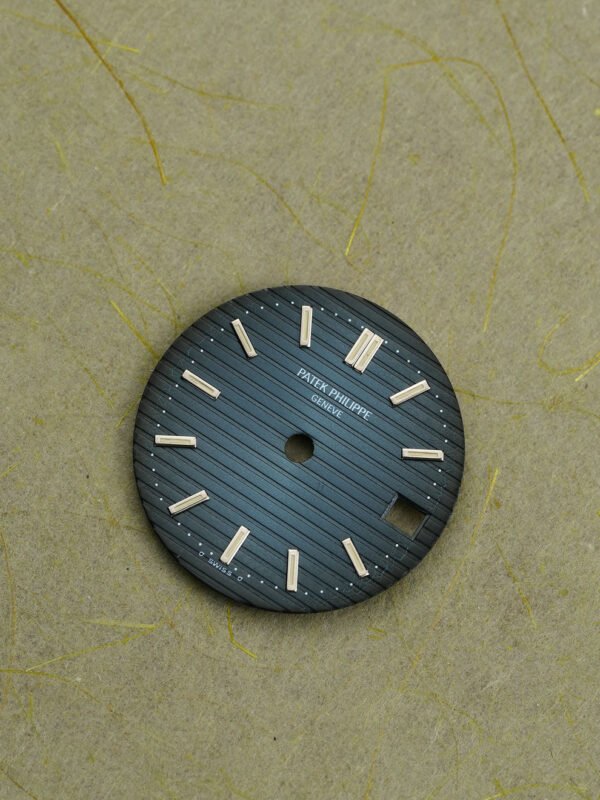 Patek Philipp sigma Zifferblatt blau ,,Blue Dial'' für Nautilus 3800 stahl & Platin Tritium