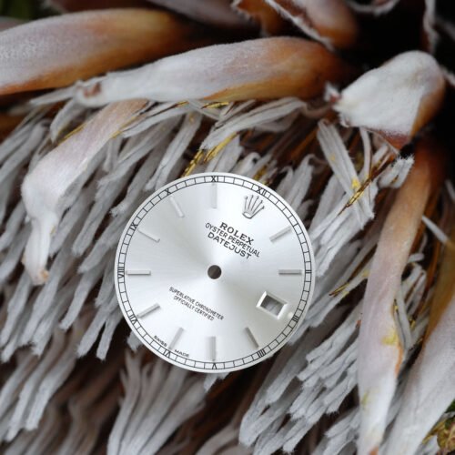 Rolex dial silver for Datejust 36mm 16234 | 16200 Luminova