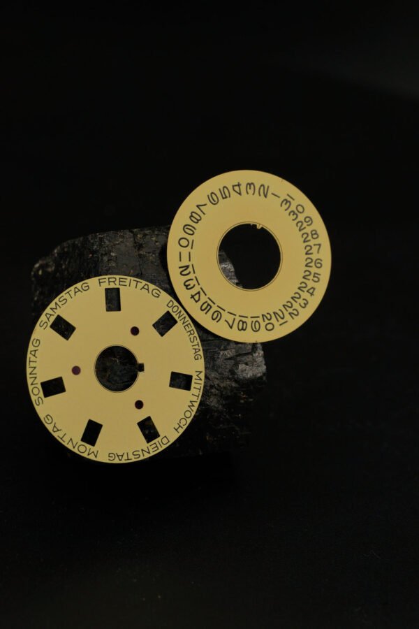 DSC07768_ergebnis_990x Rolex „German“ Date & Day Disc beige for Day-Date 36 mm 18038 | 18039 | 18028 | 19018 | 19028 mit caliber 3055 | 5055