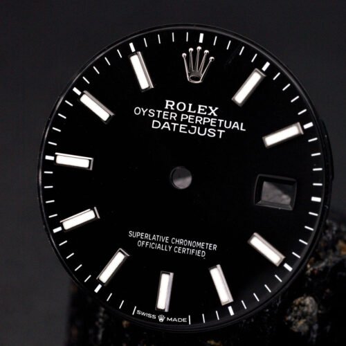 Rolex ''Black Dial'' for OP Datejust 36mm 126234 | 126200 Chromalight