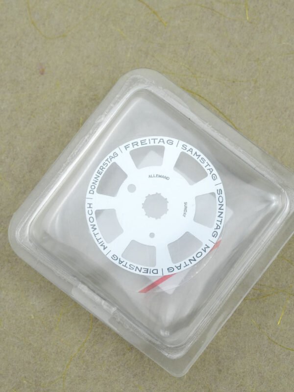 Rolex NOS day disc German white for Day-Date 36 mm 128238 | 128239 | 128206 and others