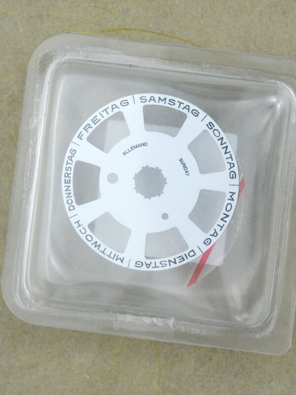 Rolex NOS day disc German white for Day-Date 36 mm 128238 | 128239 | 128206 and others