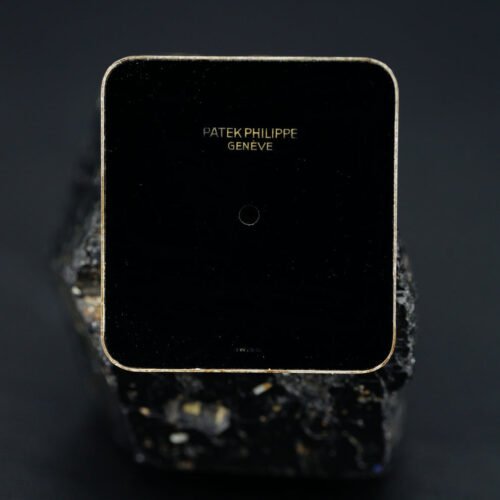 Patek Philippe ONYX Dial for Gondolo incl. NOS Handset (28,7x27,1 mm)