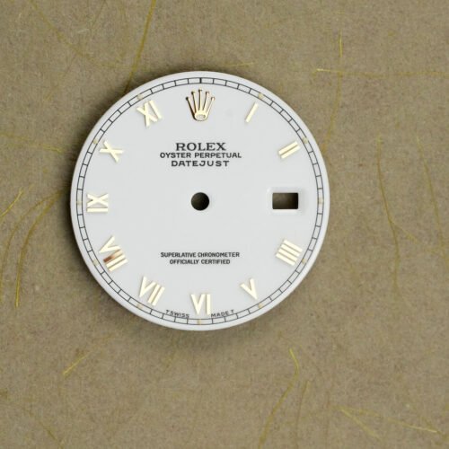 Rolex ‘White Roman’ dial for OP Datejust 36 mm 16013 | 16018 | 16233 | 16238 Tritium