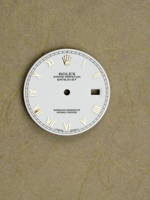 Rolex ‘White Roman’ dial for OP Datejust 36 mm 16013 | 16018 | 16233 | 16238 Tritium
