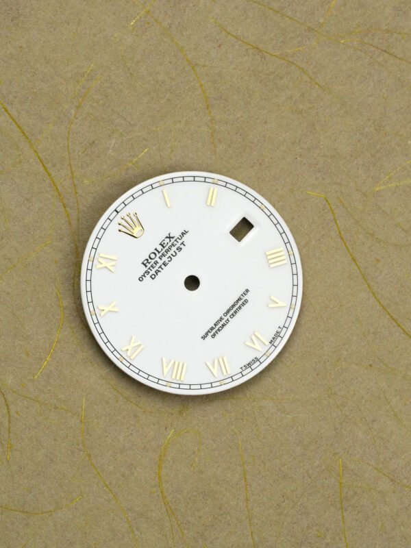 Rolex ‘White Roman’ dial for OP Datejust 36 mm 16013 | 16018 | 16233 | 16238 Tritium