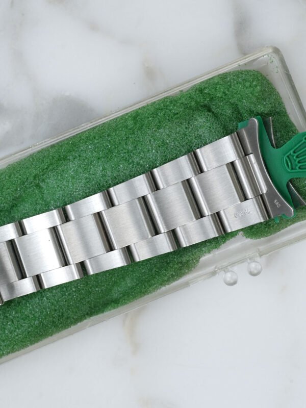 Rolex NOS Oyster bracelet steel 78360/580 P1 (1991) glued