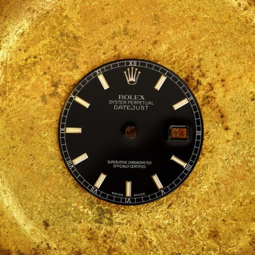Rolex Black Dial for OP Datejust 36mm 16200 | 116200 | 16234 | 116234