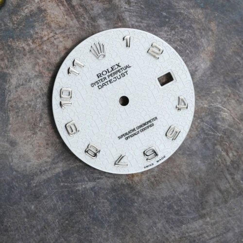 Rolex dial “internet” beige / white for OP Datejust 16200 | 16234