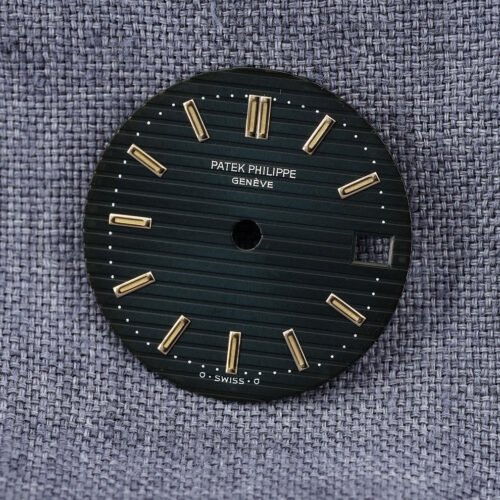 Patek Philippe blue Sigma dial for Nautilus white gold 3800G | platinum 3800P | 3800J tritium steel version