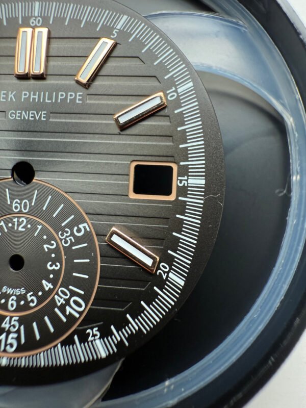Patek Philippe NOS Black Dial for rose gold Nautilus 5980/1R